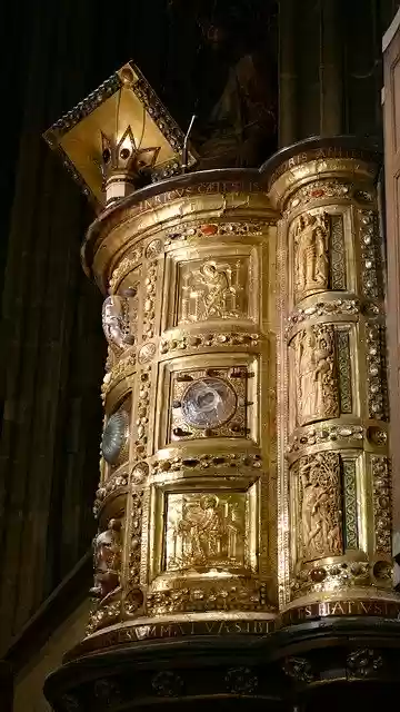 Free download Pulpit Church Aachen -  free free photo or picture to be edited with GIMP online image editor