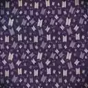 Purple BTS Logo Inspired Theme  screen for extension Chrome web store in OffiDocs Chromium