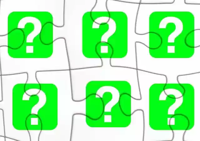 Free download Puzzle Question Mark Share Pieces -  free illustration to be edited with GIMP free online image editor