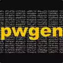 PWGen  screen for extension Chrome web store in OffiDocs Chromium