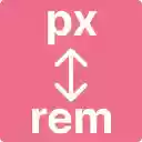 px < > rem converter  screen for extension Chrome web store in OffiDocs Chromium