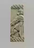 Free download Pyxis fragment with a winged, human-headed lion free photo or picture to be edited with GIMP online image editor
