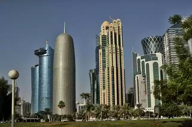 Free download Qatar Doha Architecture -  free photo or picture to be edited with GIMP online image editor
