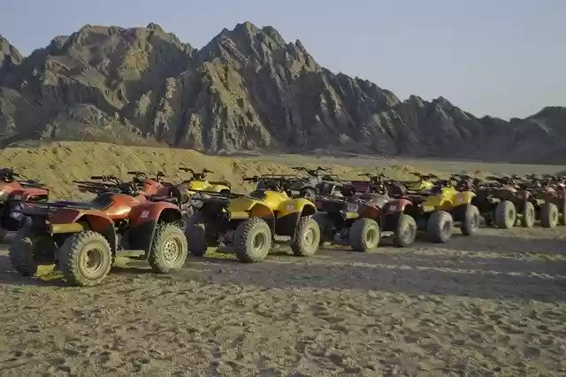 Free download Quad Desert Dawn -  free photo or picture to be edited with GIMP online image editor