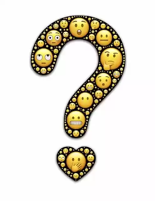 Free download Question Heart Emoji -  free illustration to be edited with GIMP free online image editor