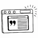 QuoteURLText  screen for extension Chrome web store in OffiDocs Chromium