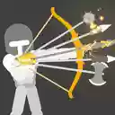 Ragdoll Archers Unblocked Game  screen for extension Chrome web store in OffiDocs Chromium