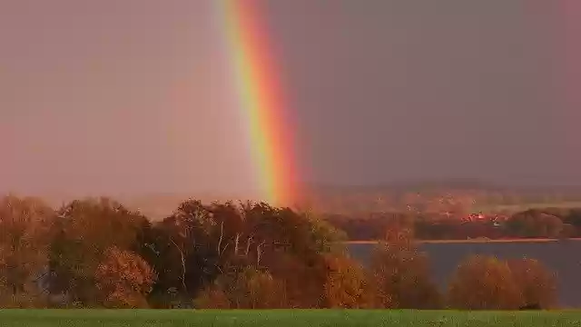 Free download Rainbow Color Phenomenon Light -  free photo or picture to be edited with GIMP online image editor
