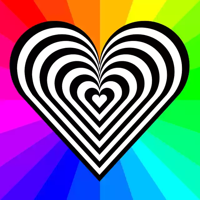 Free download Rainbow Colors Gradient Ray - Free vector graphic on Pixabay free illustration to be edited with GIMP free online image editor