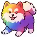 Rainbow Dog  screen for extension Chrome web store in OffiDocs Chromium