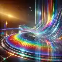 Rainbow Hologram Universe  screen for extension Chrome web store in OffiDocs Chromium