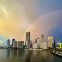 Rainbow in the street  screen for extension Chrome web store in OffiDocs Chromium