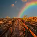 Rainbow Pathway  screen for extension Chrome web store in OffiDocs Chromium