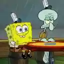 Rainy Day at the Krusty Krab – SpongeBob Live Wallpaper  screen for extension Chrome web store in OffiDocs Chromium