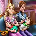 Rapunzel Twins Family Day  screen for extension Chrome web store in OffiDocs Chromium
