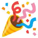 Reactji Confetti Cannon  screen for extension Chrome web store in OffiDocs Chromium