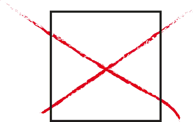 Free download Rectangle No Failed - Free vector graphic on Pixabay free illustration to be edited with GIMP free online image editor