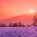 Red afternoon on the mountain  screen for extension Chrome web store in OffiDocs Chromium