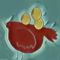 Free download Red Bird With Eggs free photo or picture to be edited with GIMP online image editor