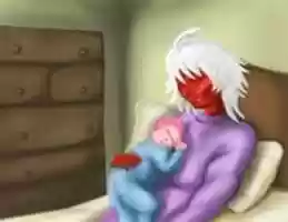 Free download Red Kurumi And Baby Ku free photo or picture to be edited with GIMP online image editor