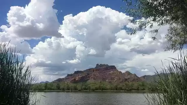 Free download Red Mountain Mesa Arizona Salt -  free free photo or picture to be edited with GIMP online image editor