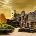 Remains of ancient houses  screen for extension Chrome web store in OffiDocs Chromium