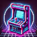 Retro Arcade Theme  screen for extension Chrome web store in OffiDocs Chromium