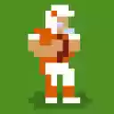 Retro Bowl Poki Unblocked Game  screen for extension Chrome web store in OffiDocs Chromium