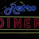 Retro Diner Neon Signs  screen for extension Chrome web store in OffiDocs Chromium