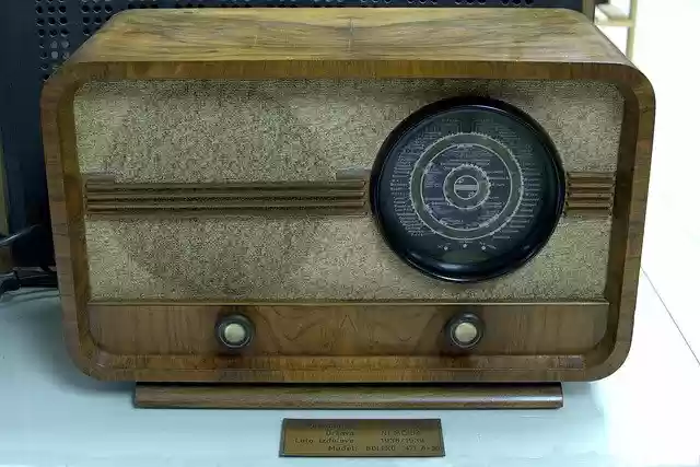 Free download Retro Old Radio Air Broadcast -  free photo or picture to be edited with GIMP online image editor
