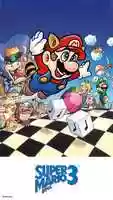 Free download Retro Super Mario Series Wallpaper free photo or picture to be edited with GIMP online image editor