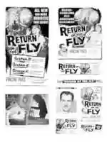 Free download Return of the Fly Ad Sheet free photo or picture to be edited with GIMP online image editor