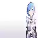Re:zero Nice White Rem Theme  screen for extension Chrome web store in OffiDocs Chromium