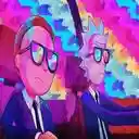 Rick and Morty 2K Theme  screen for extension Chrome web store in OffiDocs Chromium
