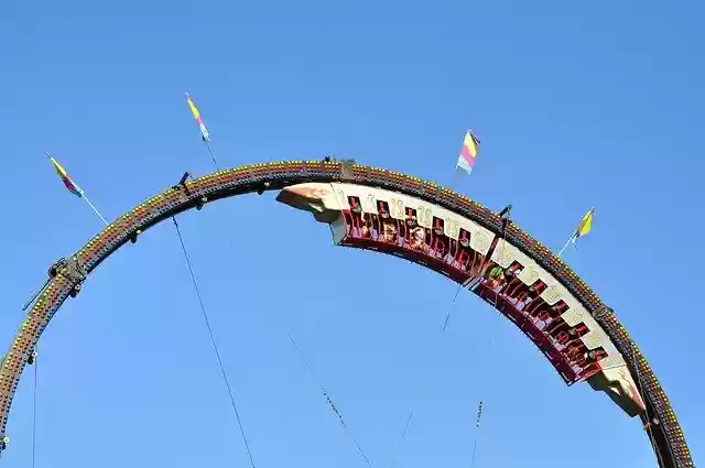 Free download Ride Roller Coaster Entertainment -  free photo template to be edited with GIMP online image editor