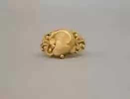 Free download Ring with Oval Bezel and Raised Design of Fish free photo or picture to be edited with GIMP online image editor