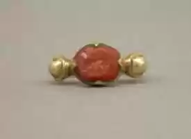 Free download Ring with Oval-Shaped Red Stone free photo or picture to be edited with GIMP online image editor