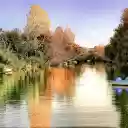 OffiDocs Chromium 中 Chrome 网上商店扩展程序的河流和树木屏幕