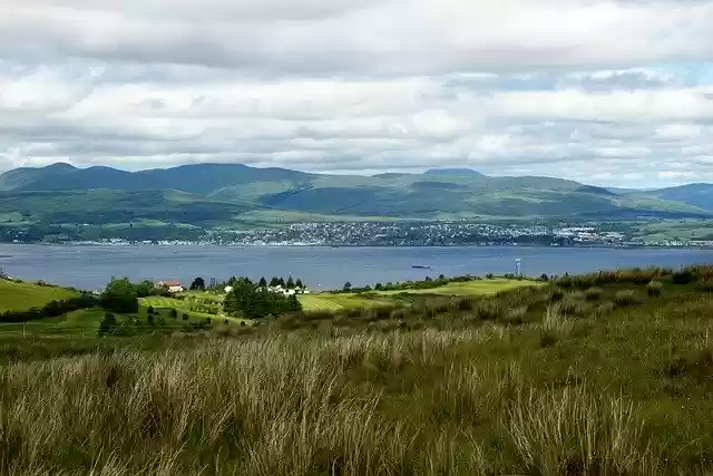 Free download River Clyde Hills Landscape Golf -  free photo or picture to be edited with GIMP online image editor