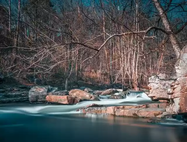 Free download river forest nature trees rapids free picture to be edited with GIMP free online image editor