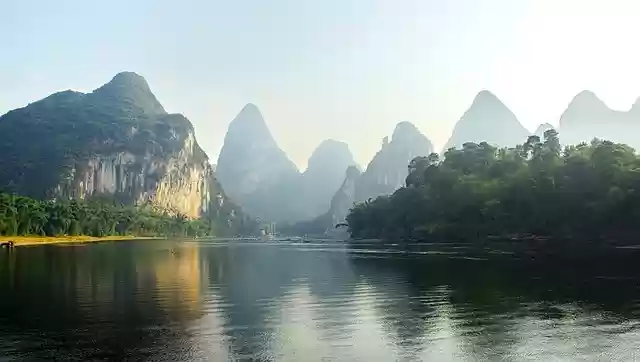 Free download river mountains mist fog water free picture to be edited with GIMP free online image editor