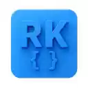 RK Theme Editor  screen for extension Chrome web store in OffiDocs Chromium
