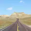 Road in Theodore Roosevelt National Park  screen for extension Chrome web store in OffiDocs Chromium