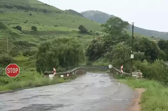 Free download Road Wet Bridge -  free photo or picture to be edited with GIMP online image editor