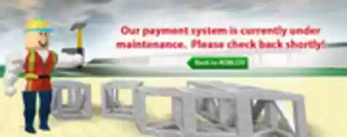 Free download Roblox - Payment System Maintenance free photo or picture to be edited with GIMP online image editor
