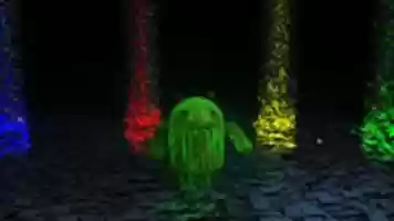 Free download robot-green-yellow-red-blue-laser-android-cool free photo or picture to be edited with GIMP online image editor