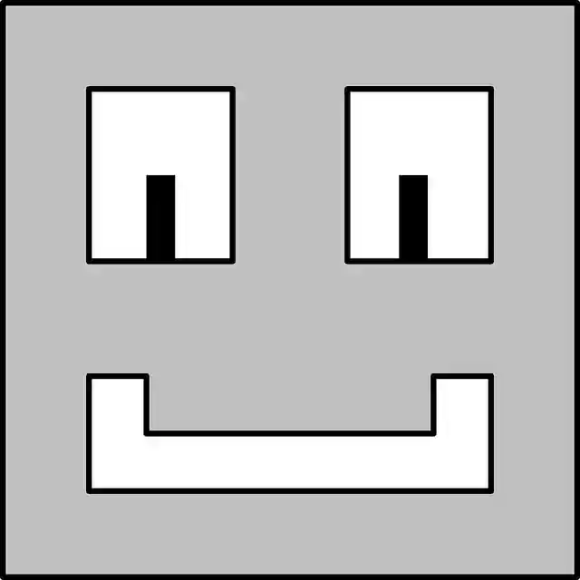 Free download Robot Head Smile - Free vector graphic on Pixabay free illustration to be edited with GIMP free online image editor