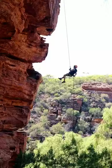 Free download Rock Climbing Brave -  free photo or picture to be edited with GIMP online image editor