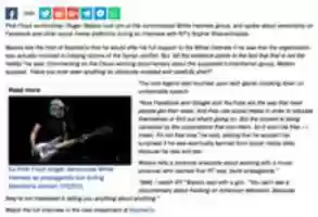 Free download Roger Waters (Pink Floyd) On White Helmets Syria Propaganda free photo or picture to be edited with GIMP online image editor