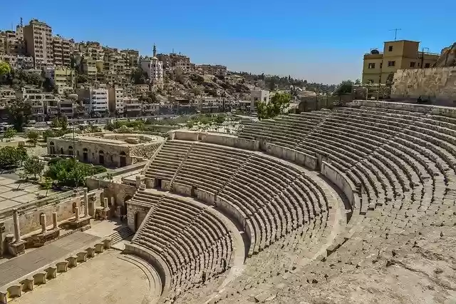 Free download Roman Theatre 2Nd Century Landmark -  free photo or picture to be edited with GIMP online image editor
